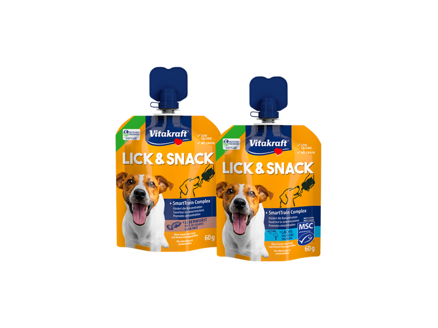 Packshots Lick and Snack