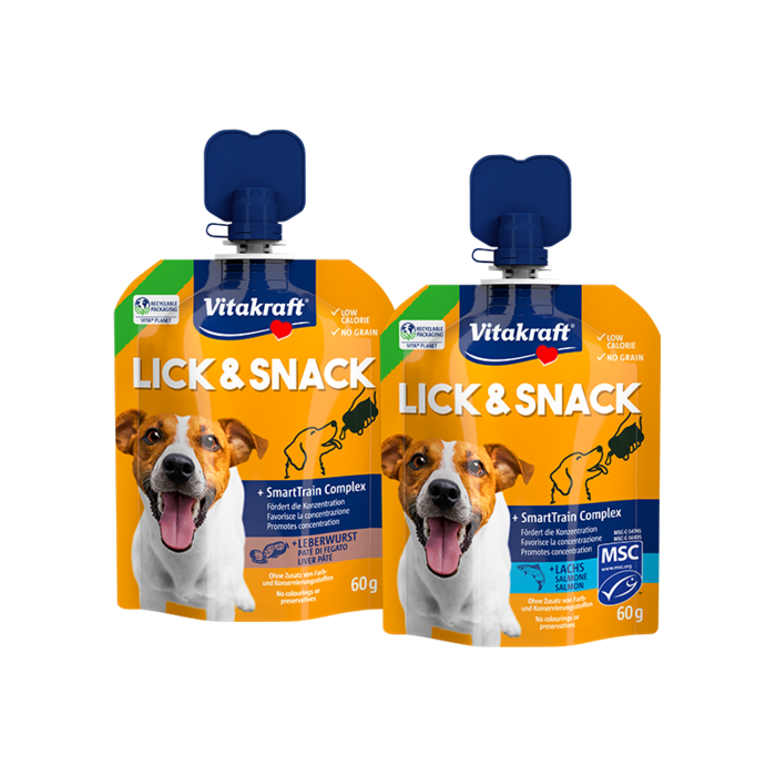 Packshots Lick and Snack