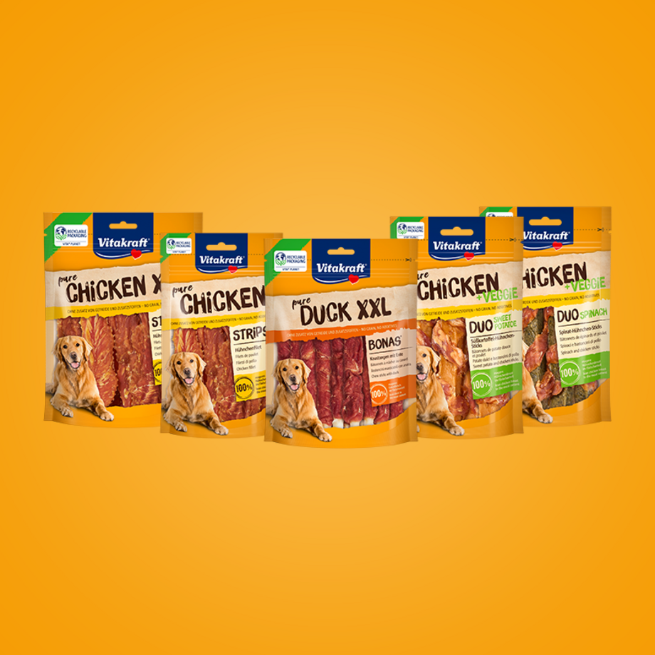 Product Composing Neue Fleischsnacks