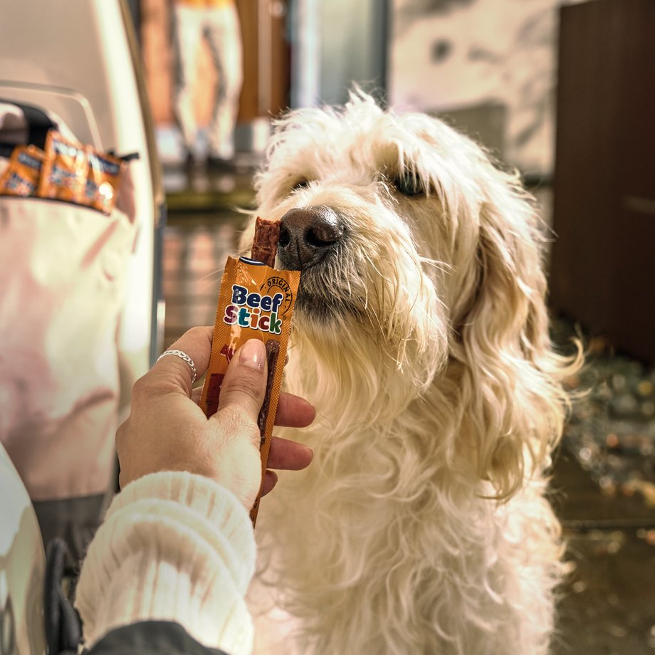 Keyvisual Vitakraft Produkt Beef Stick f&uuml;r Hunde