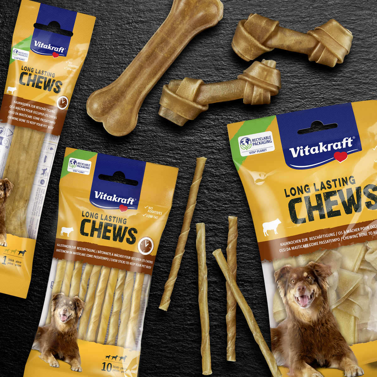 Long lasting chews