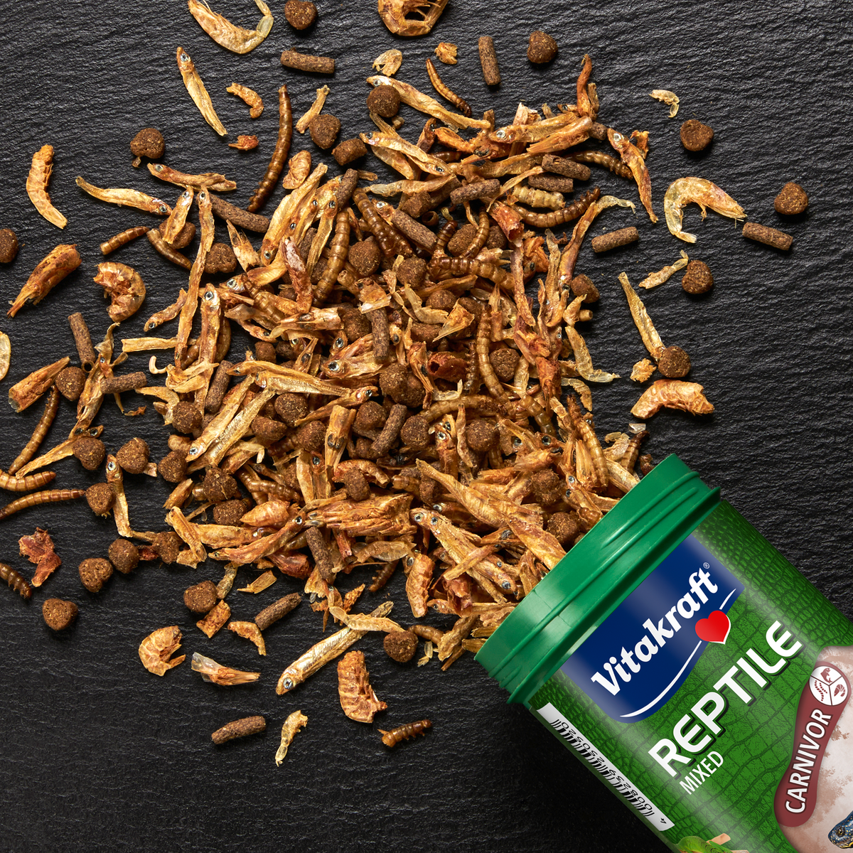 Reptile Hauptfutter für Reptilien
