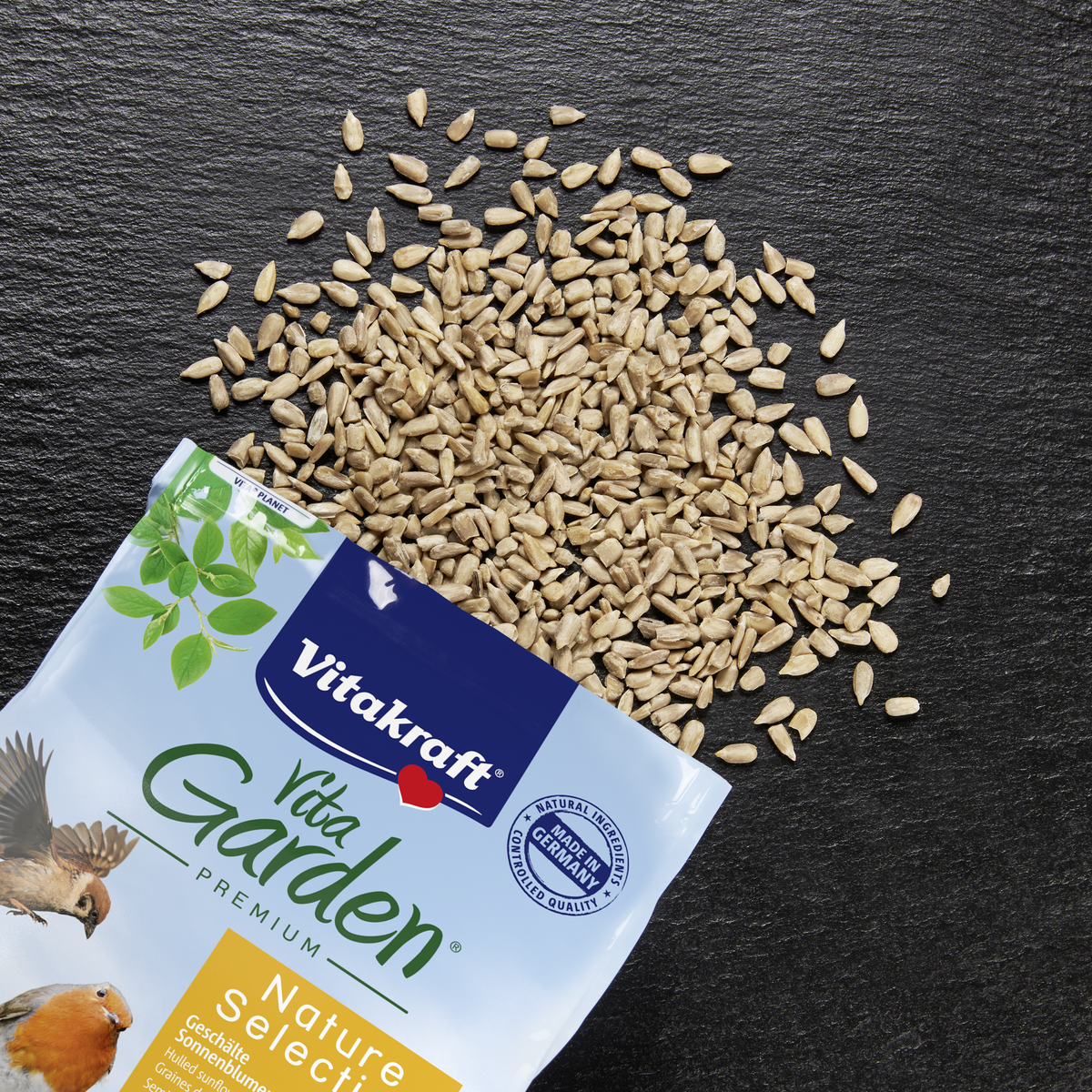 Vita Garden® Nature Selection Geschälte Sonnenblumenkerne